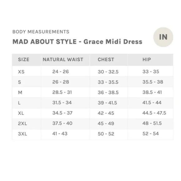 Mad About Style Grace Midi Dress - Jilly Box - Picture 5 of 6